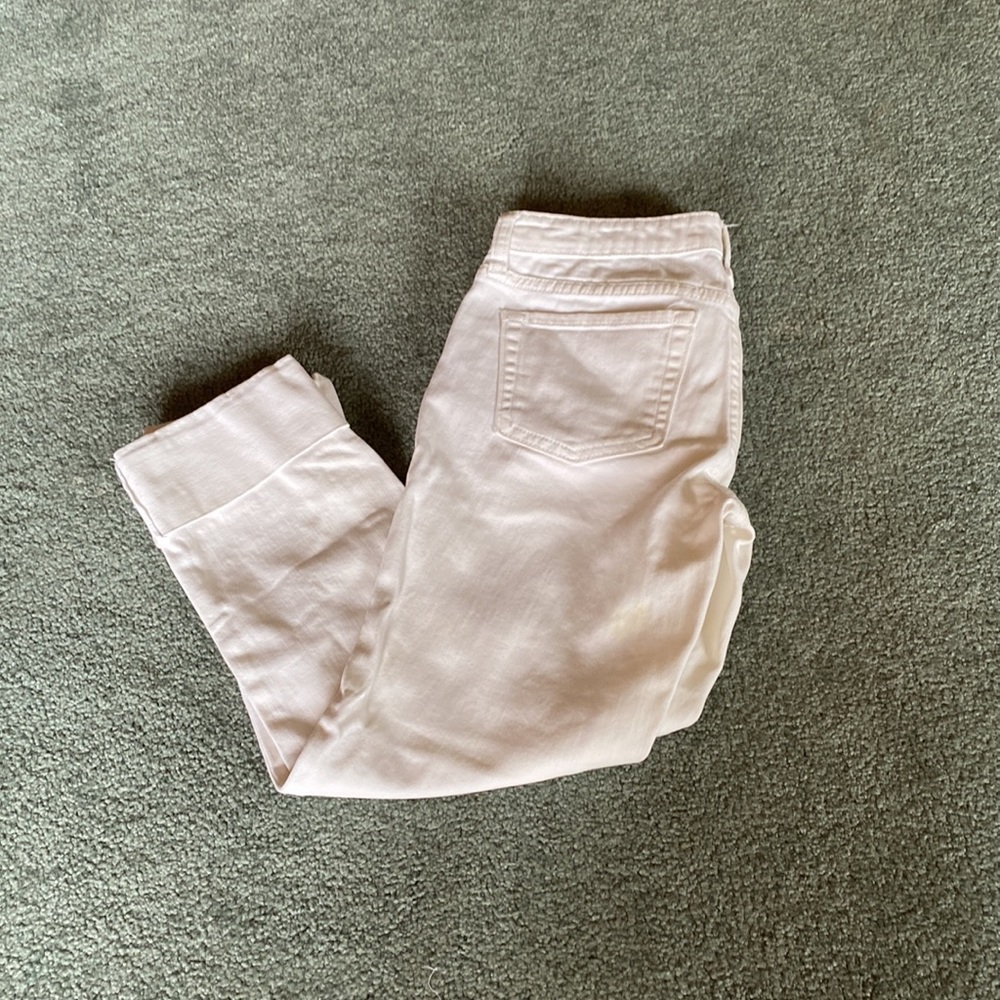 Gap White Jean Capris